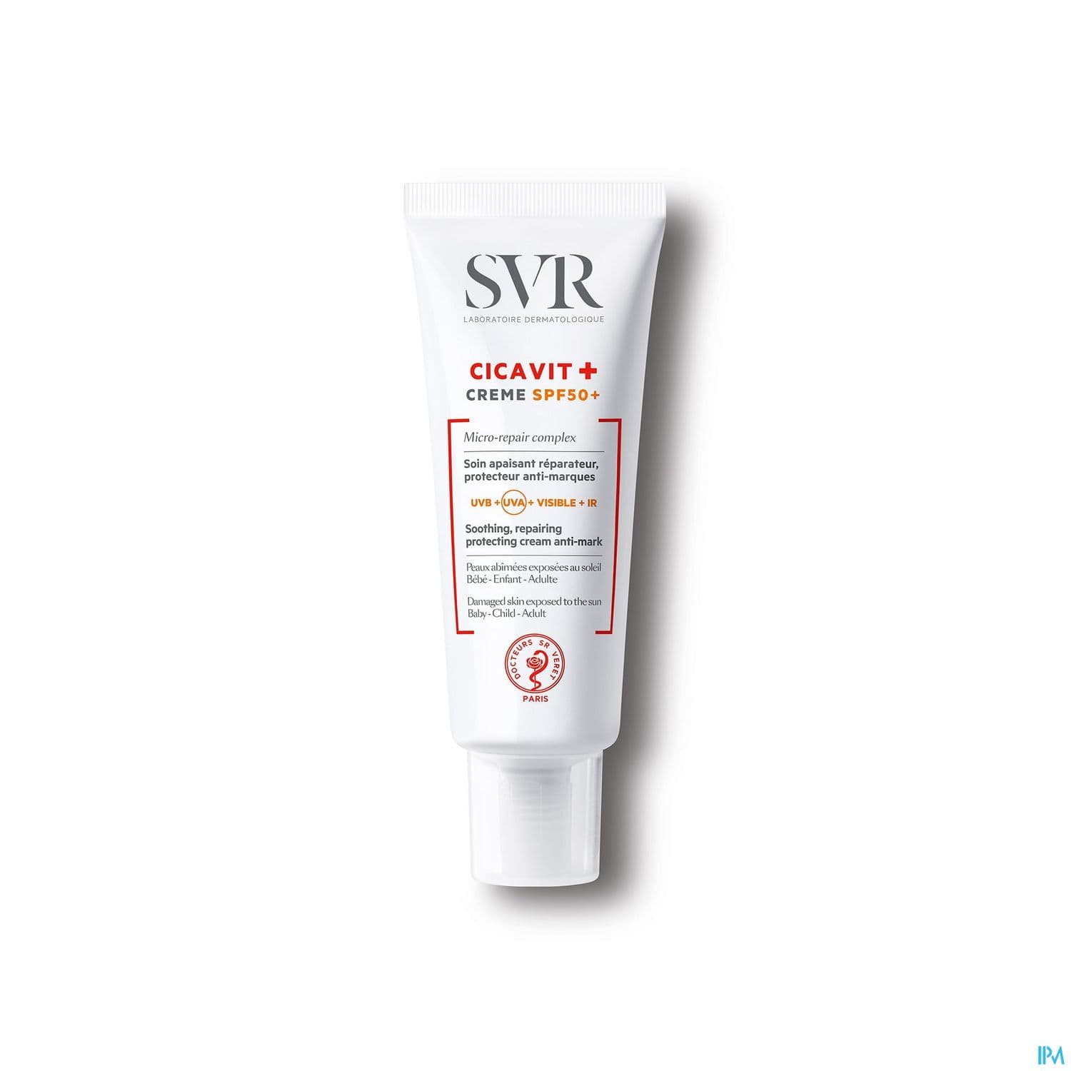 SVR CICAVIT+ CR REPAR SPF50+ 40ML