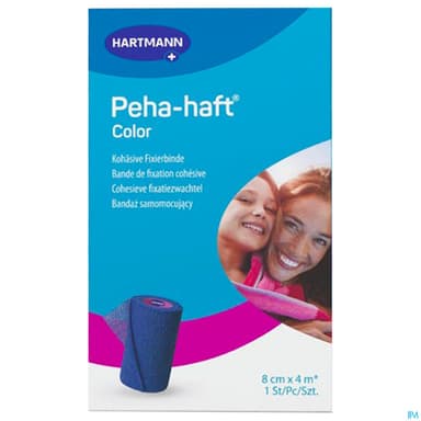 Hartmann Peha Haft Bande Cohesive Bleu 4m X 8cm