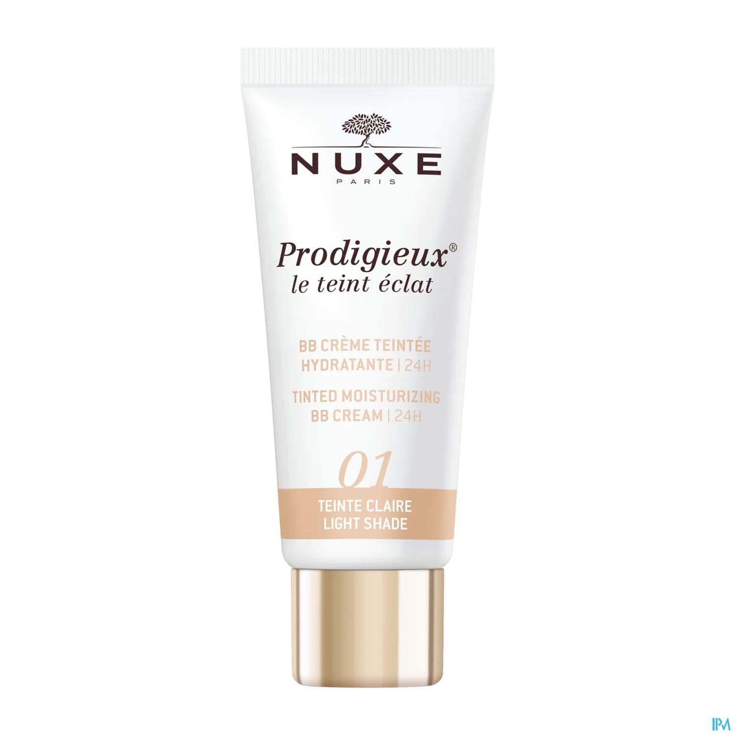 Nuxe Prodigieux Le Teint Eclat Bb Creme Teintee Hydratante 24h Teinte Claire Tube 30ml