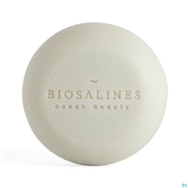 Biosalines Shampooing Solide Argile Verte Cheveux Gras 75g