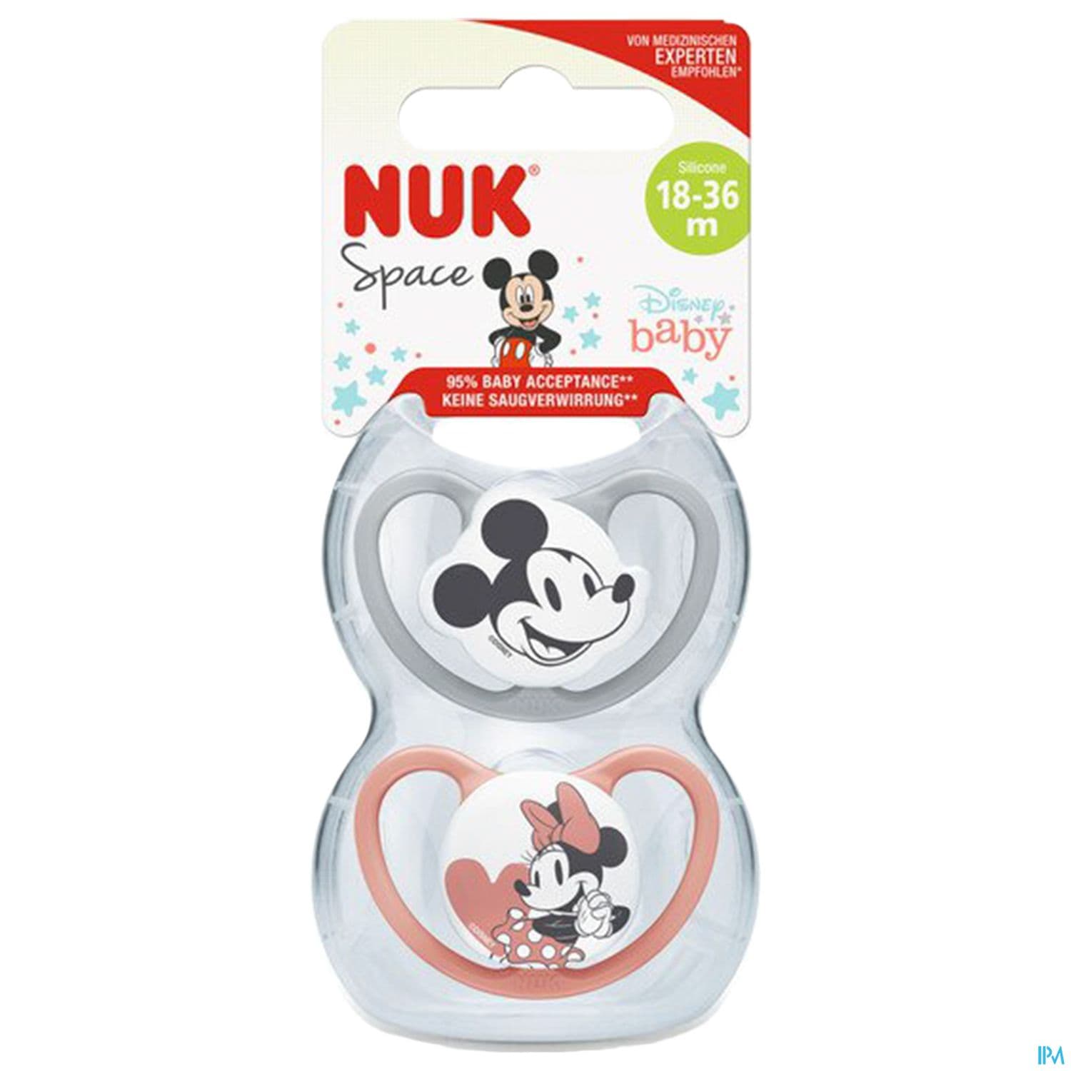 SUCET NUK PHYS SILIC 18-36M MINNI2