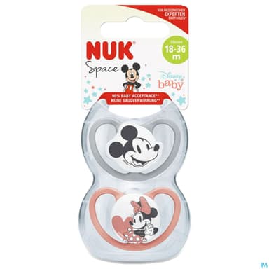 SUCET NUK PHYS SILIC 18-36M MINNI2