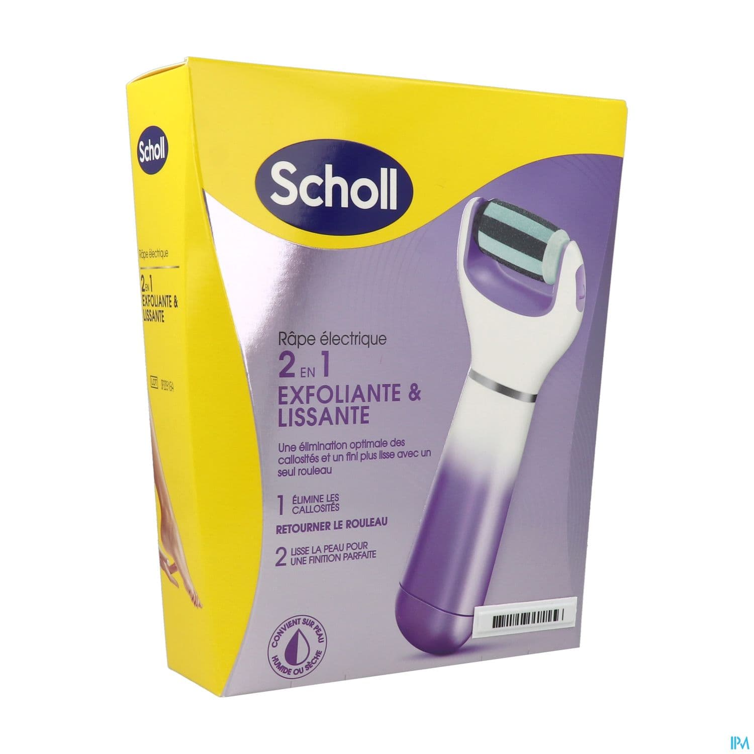 Scholl Velvet Smooth Rape Electr.+gommage Ps Rose