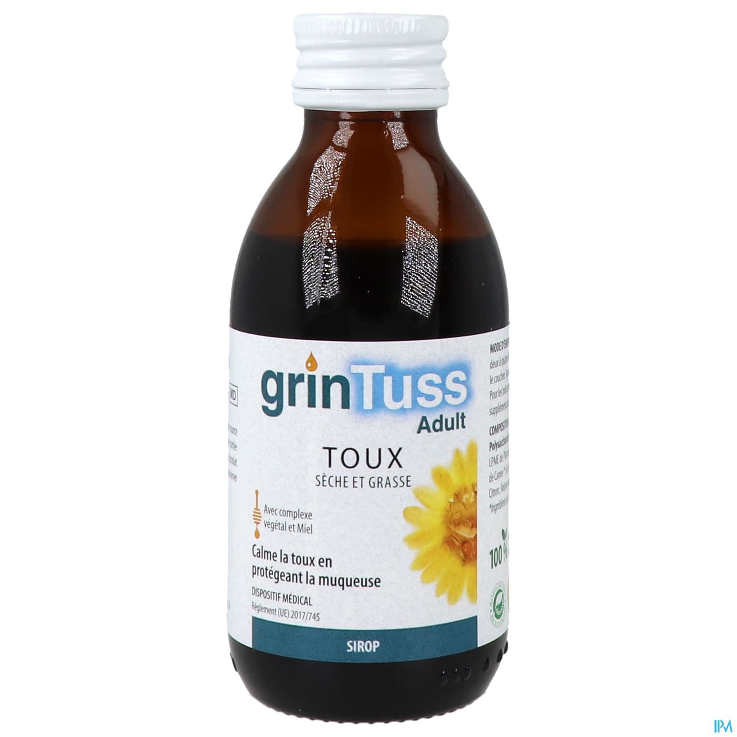 Aboca Grintuss Adulte Sirop Toux Seche Et Grasse 180g