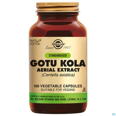 Solgar Sfp Centella Asiatica Gelule Vegetale 100