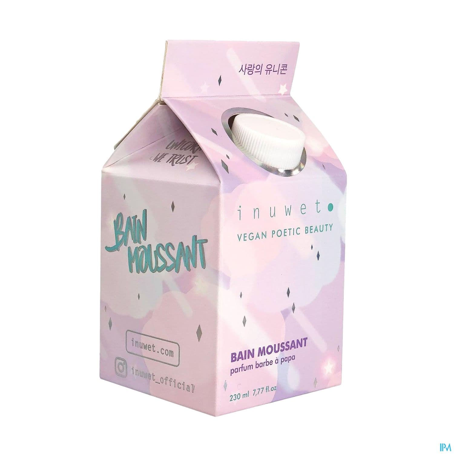 Inuwet Bain Moussant Barbe A Papa 230ml