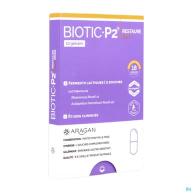 Aragan Biotic P2 Restaure Gelule 10
