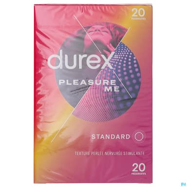 Durex Pleasure Me Preservatif 20