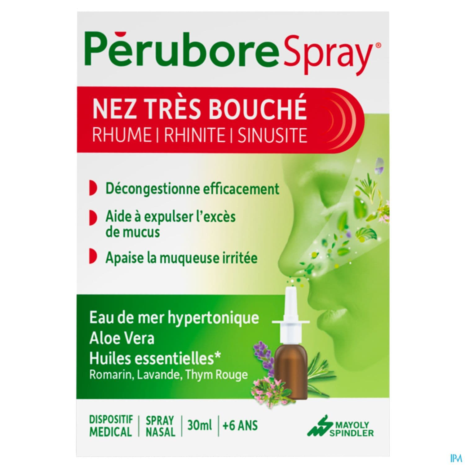Perubore Spray Nez Tres Bouche 30ml