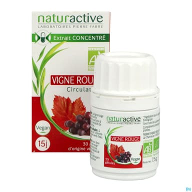 Naturactive Vigne Rouge Bio Gelule 30