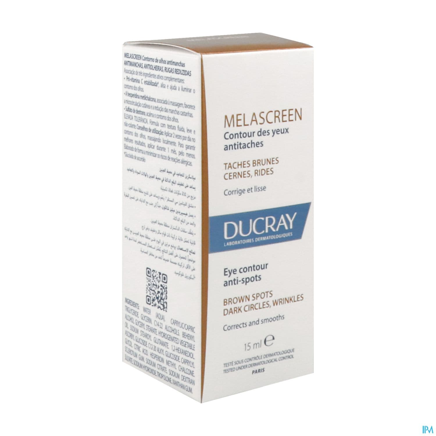 MELASCREEN CONT YEUX A/TACH 15ML