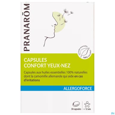 Allergoforce Confort Yeux Nez Bio Caps 30