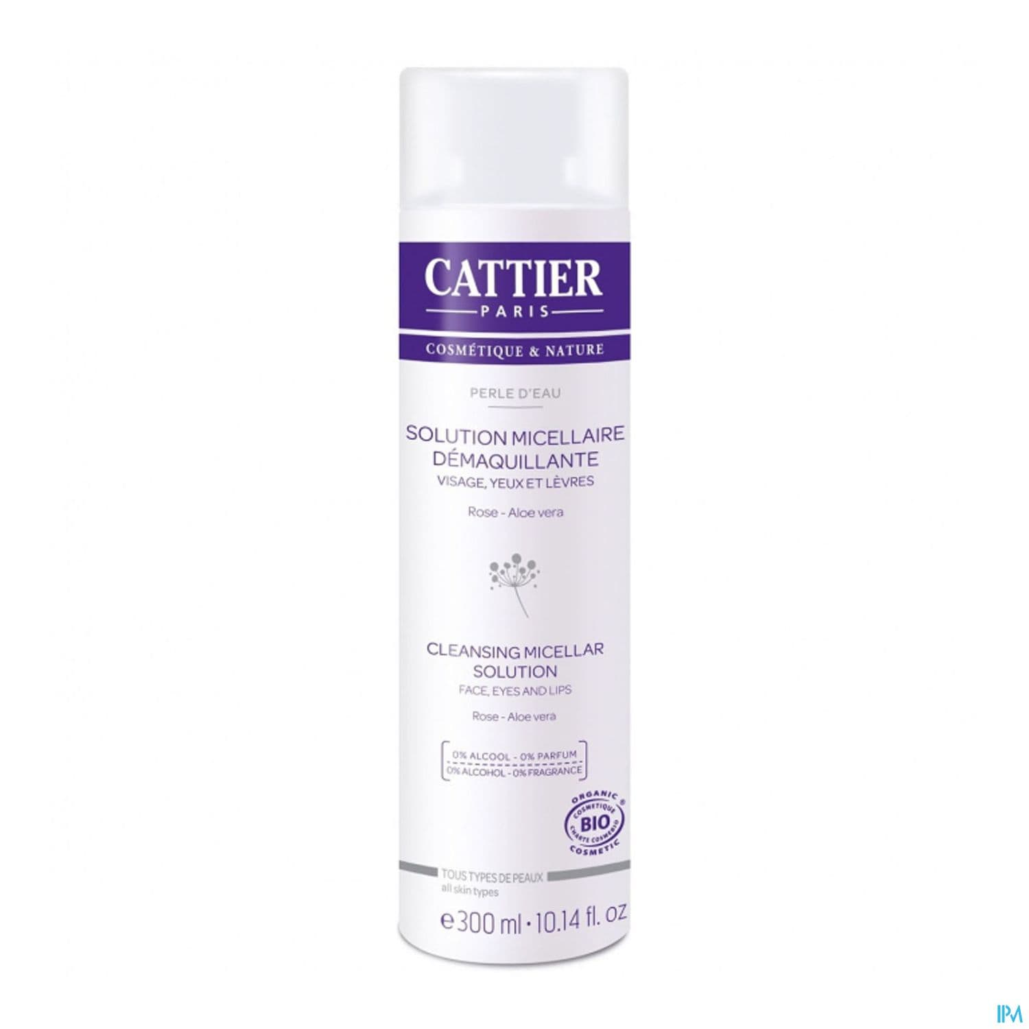 CATTIER SOL MICEL DEMAQ PERLE300ML