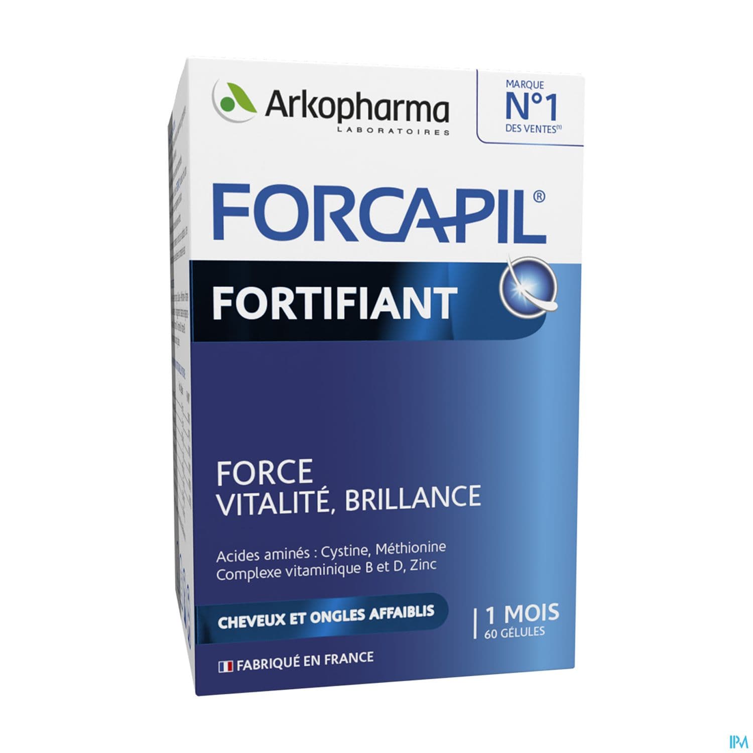 Forcapil Fortifiant Cheveux Et Ongles Gelule 60