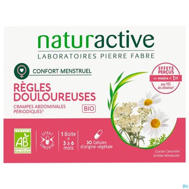 REGLES DOULOUREUSES NATURACTIV 10