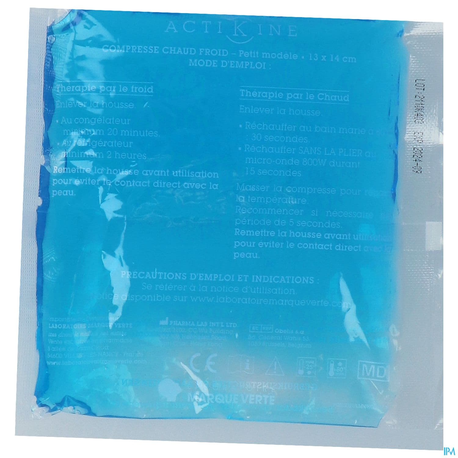 ACTIKINE COMP CHAUD FROID 13X14 1
