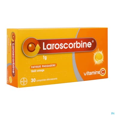 Laroscorbine 1g Comprime Effervescent 30