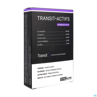 Synactifs Transit Actifs Gelule 20