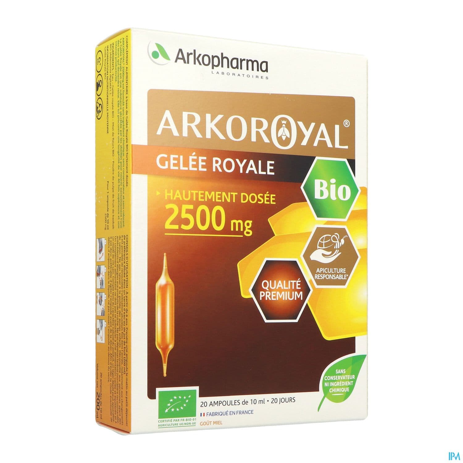 ARKOROYAL GELEE ROY BIO2500 AMP 20