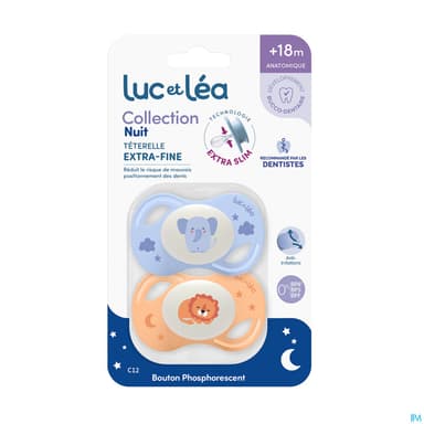 Luc Et Lea Sucette Collection Nuit +18m C12 2024 X2