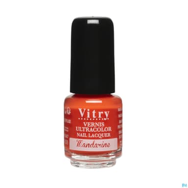 Vitry Vernis Ongles Mandarine Mini 4ml