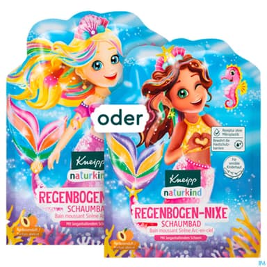 Kneipp Nature Kids Bain Moussant Sirene Arc En Ciel Abricot 40ml