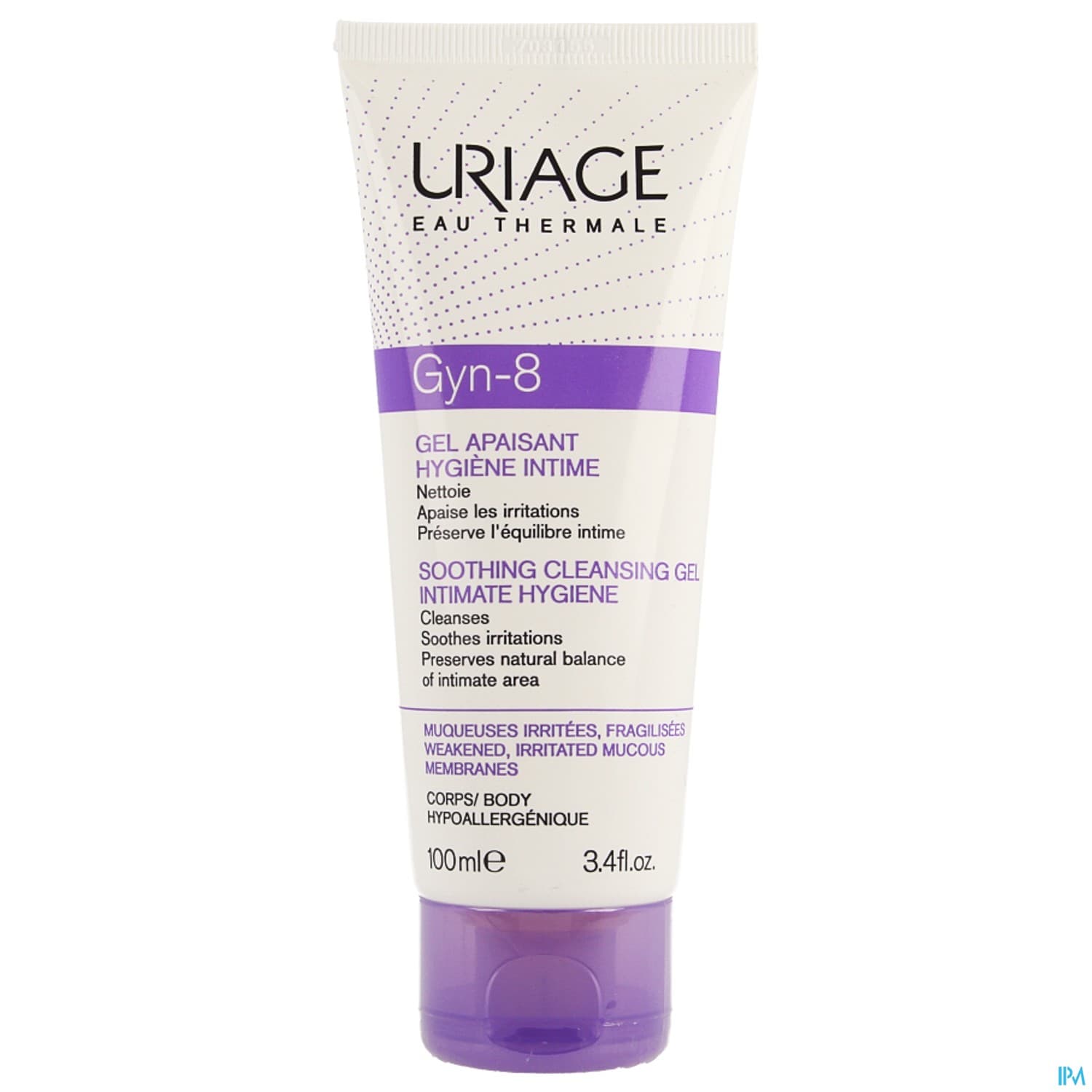 Gyn8 Gel Moussant Apaisant Intime 100ml