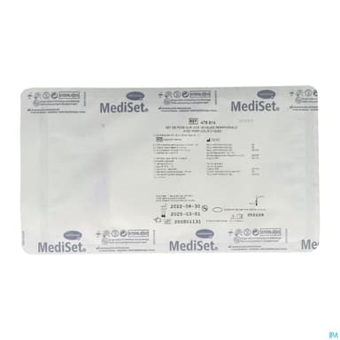 Hartmann Mediset Perfusion Set De Pose De Perfusion Sur Voie Veineuse Peripherique Perfuseur 3voies