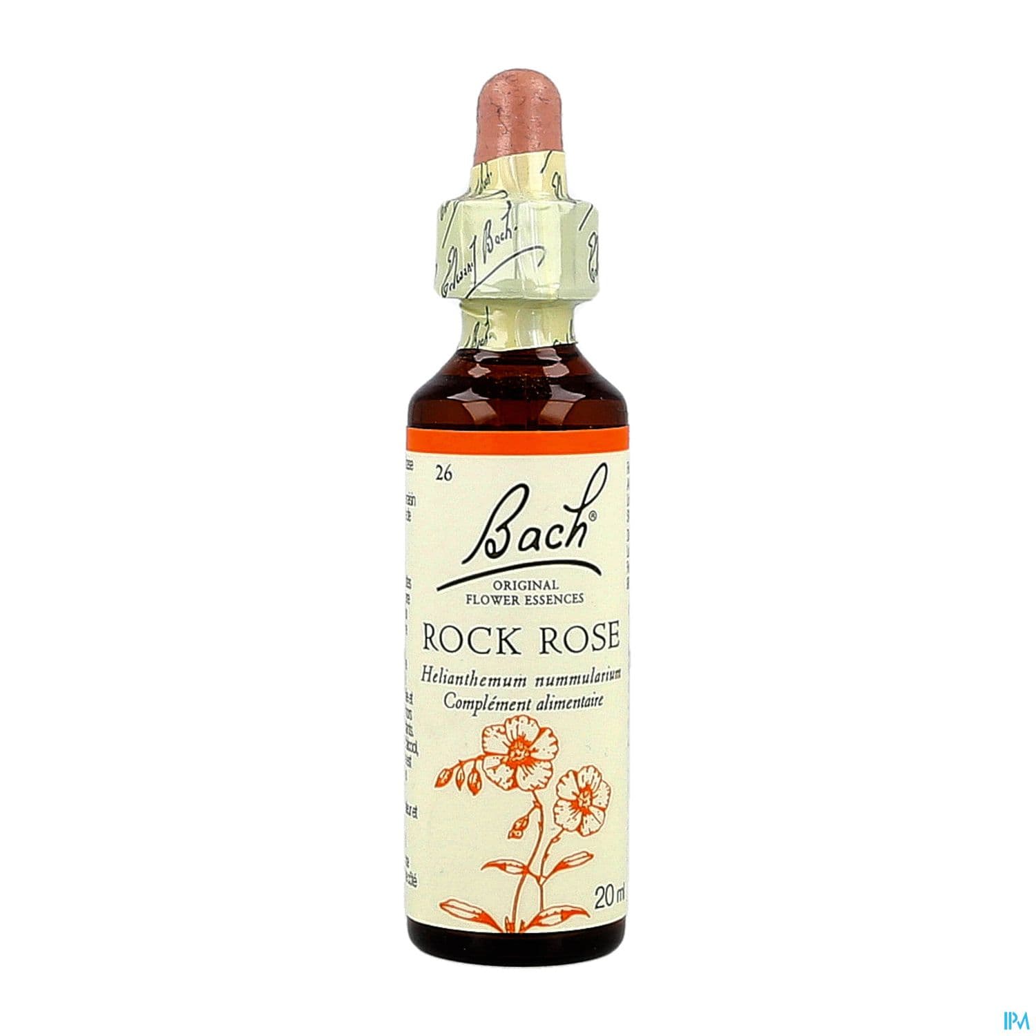 Fleurs De Bach Original 26 Rock Rose Compte Gouttes 20ml