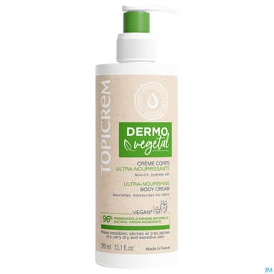 TOPICREM DERMO VEGET CR CORP 390ML