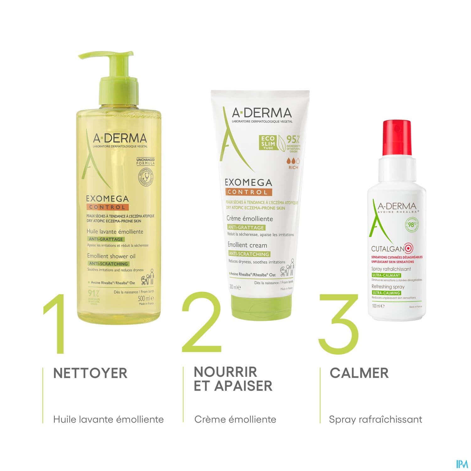 A-DERMA EXOMEGA CONT HLE LAV 750ML