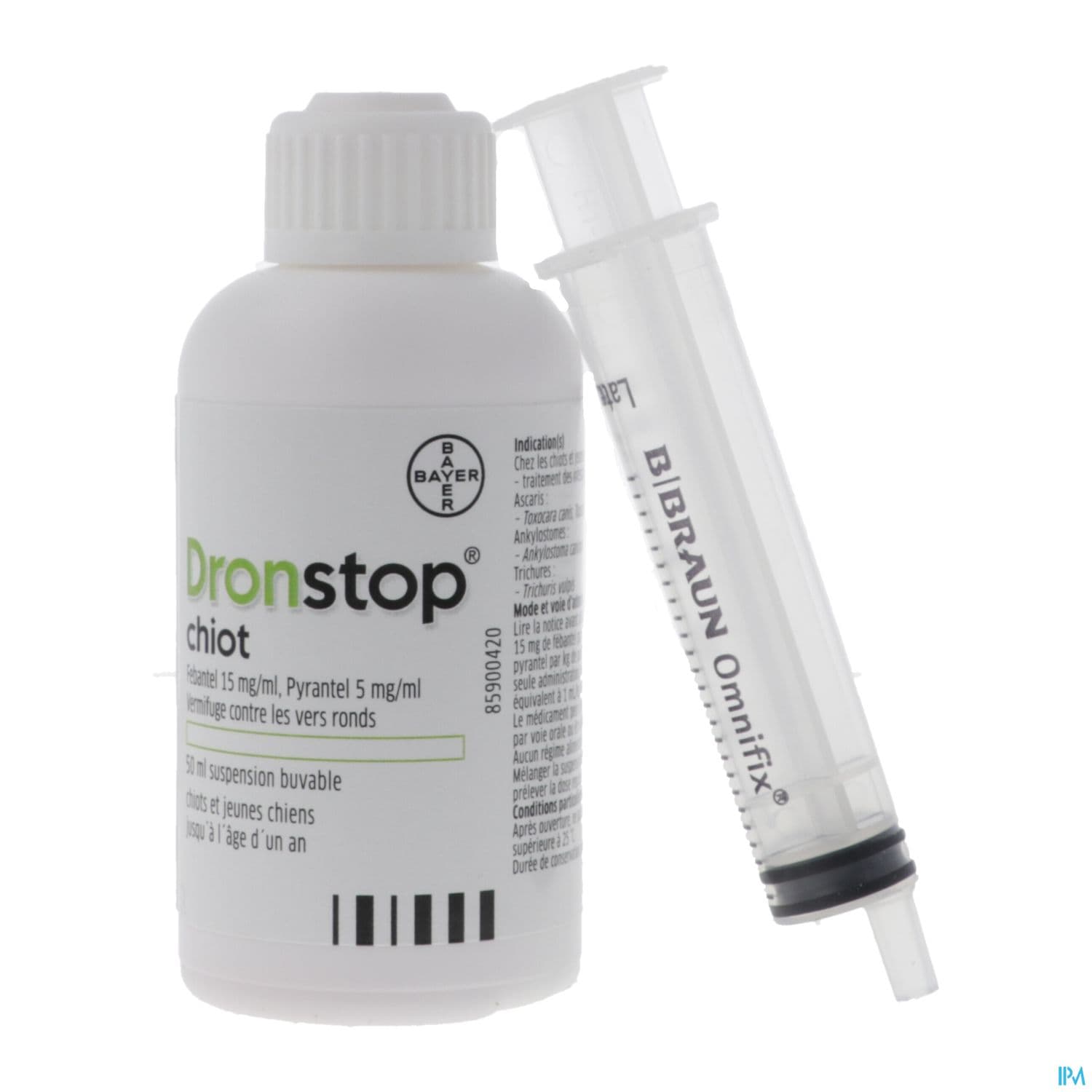 DRONSTOP CHIOT SUSP/BUV FL50ML1