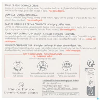 AVENE COUVRANCE FDT CR DORE
