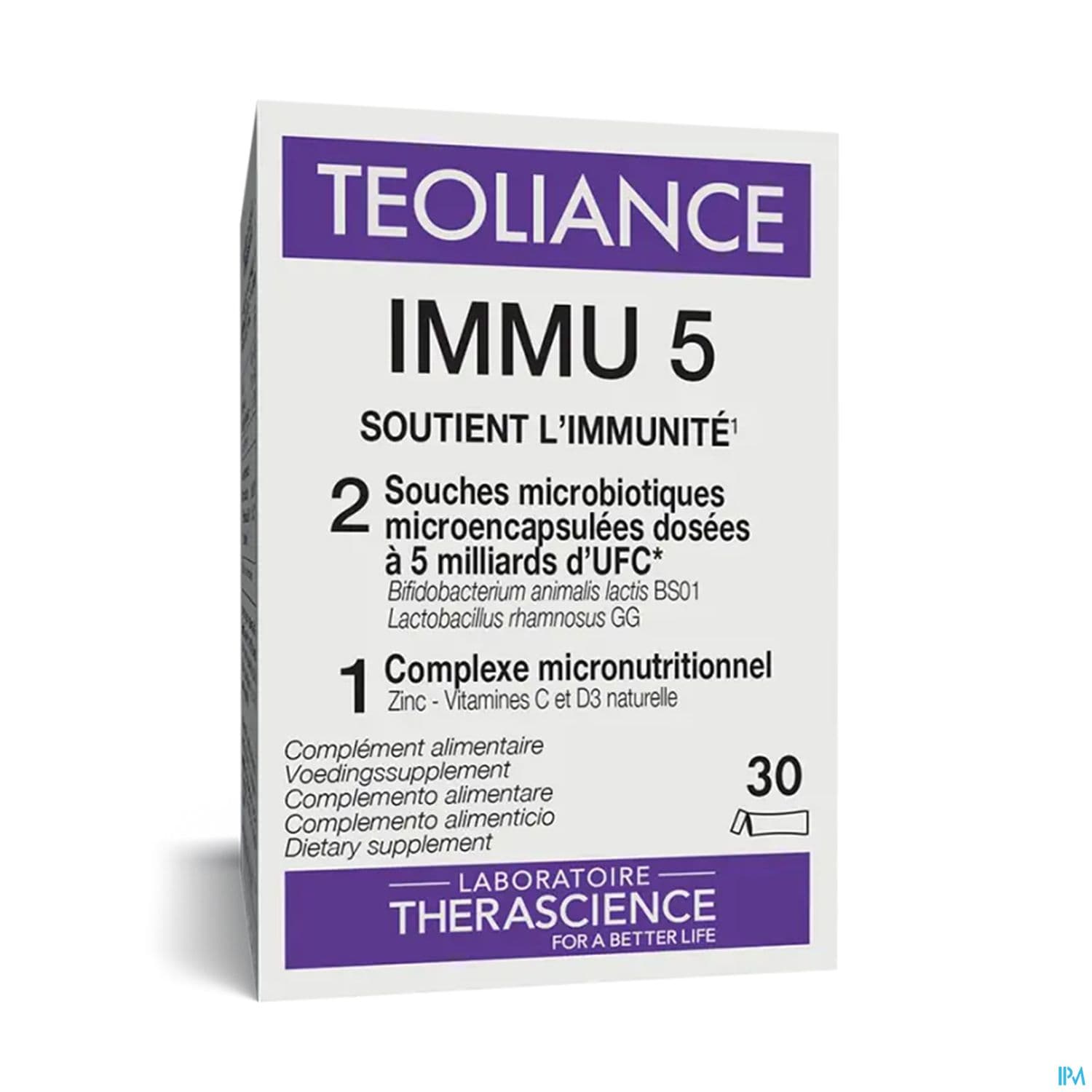Therascience Teoliance Immu 5 Stick 30