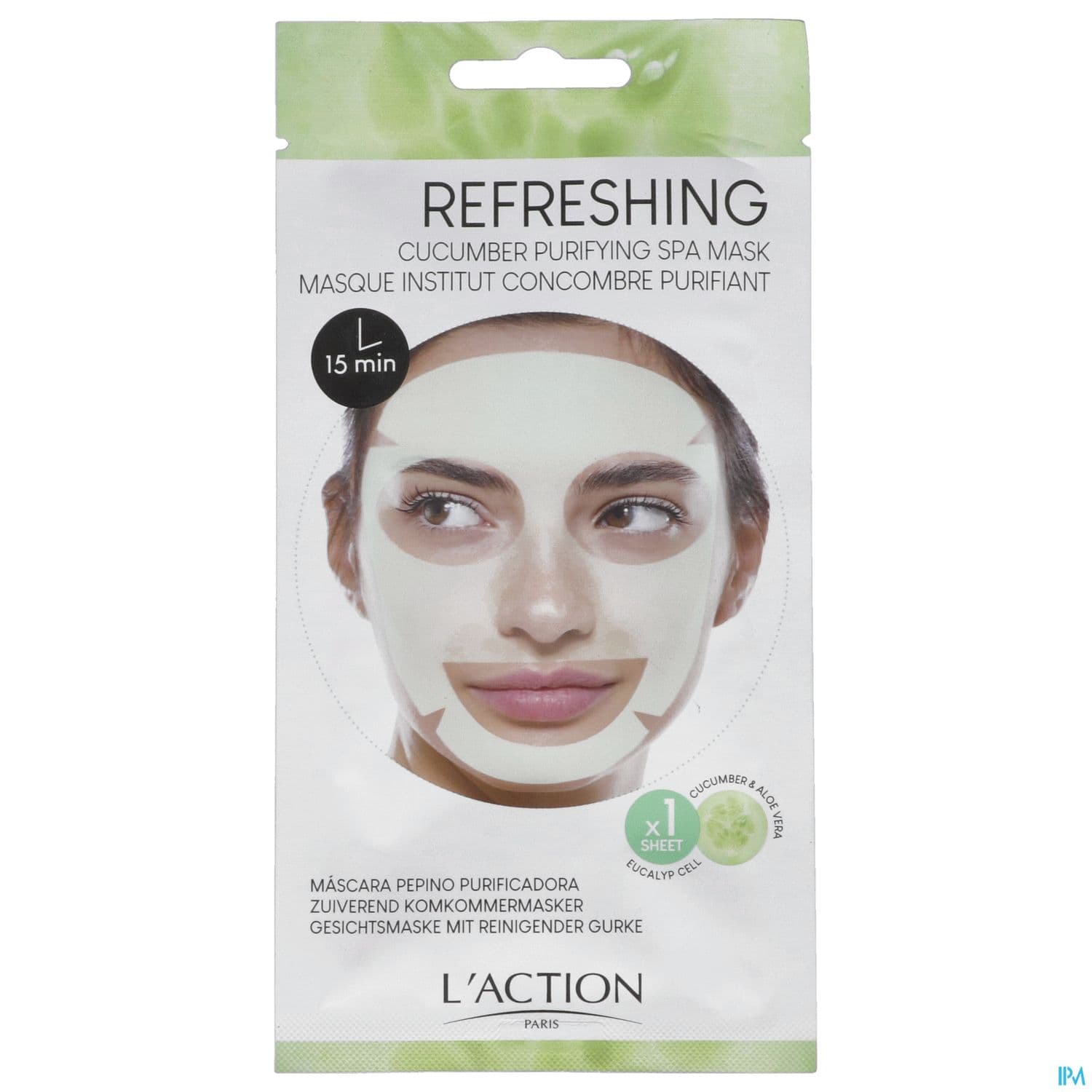 L'ACTION MASQUE PURIF CONCOMBRE 1
