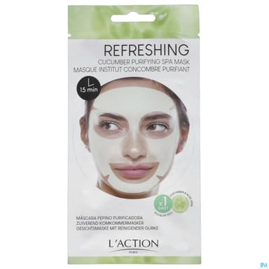 L'ACTION MASQUE PURIF CONCOMBRE 1