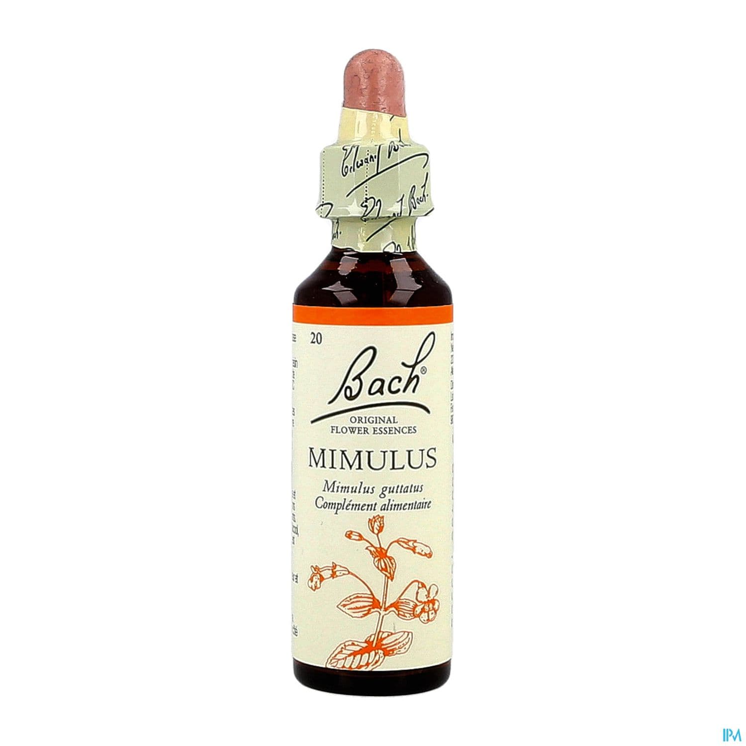 Fleurs De Bach Original 20 Mimulus Compte Gouttes 20ml