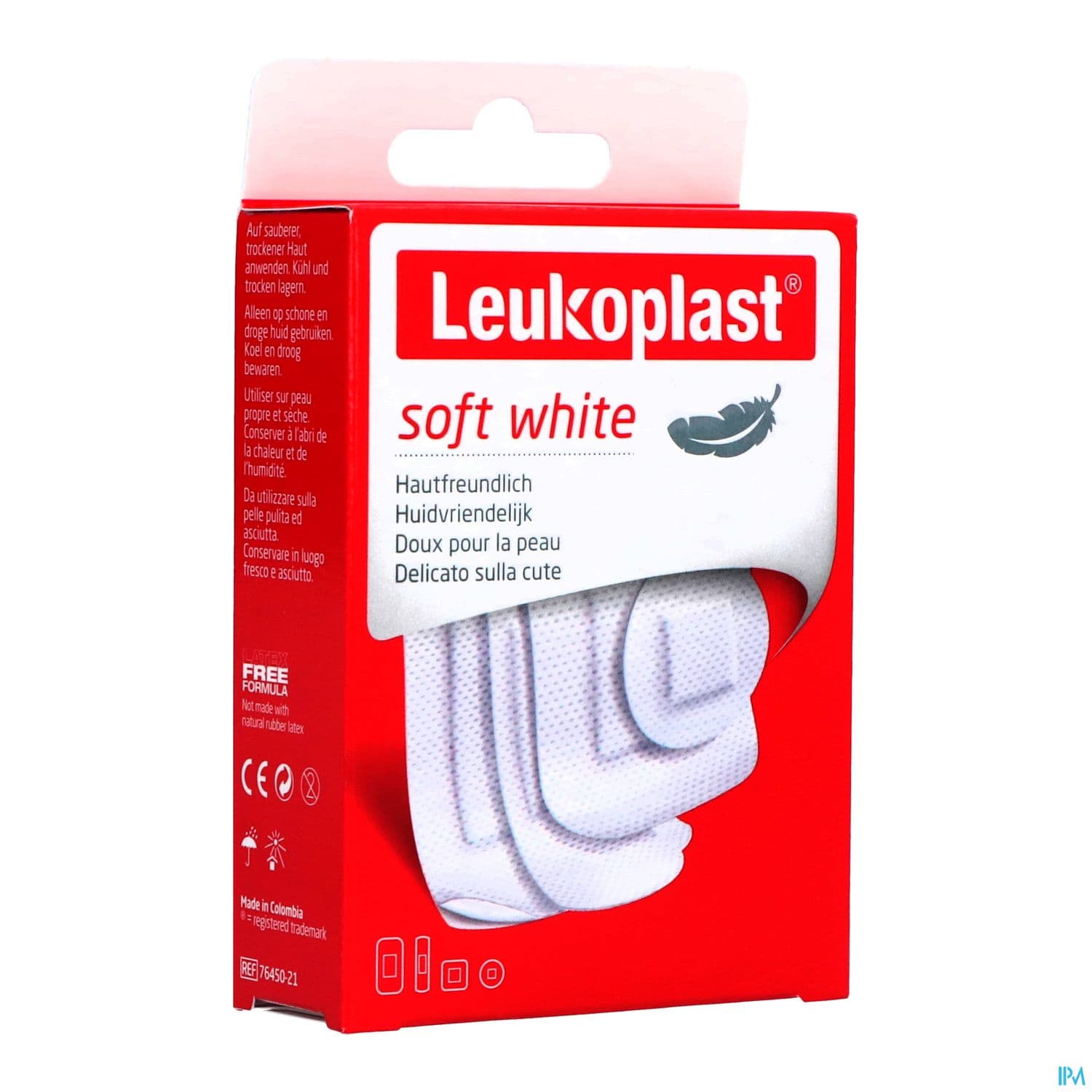 Leukoplast Soft White Pansement Assortis 30