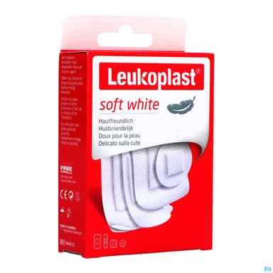 Leukoplast Soft White Pansement Assortis 30