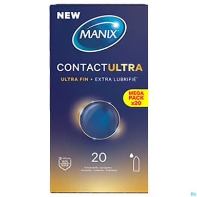PRESERV MANIX CONTACT ULTRA 20