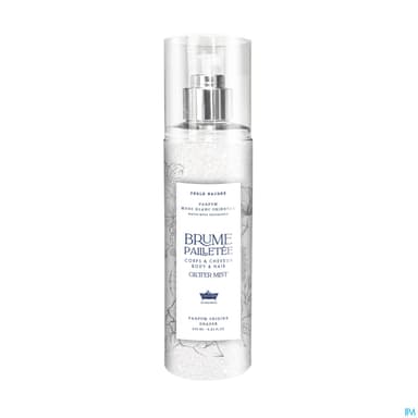 Les Petits Bains De Provence Brume Pailletee Perle Nacree Musc Blanc 250ml