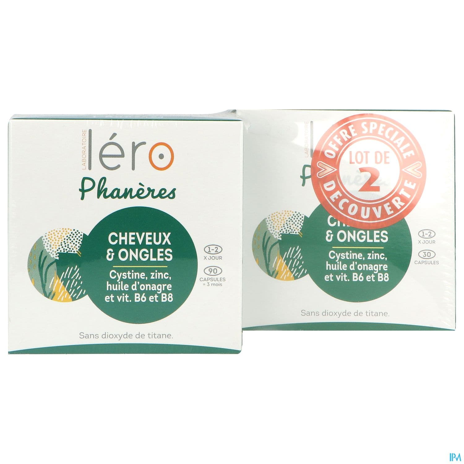 LERO PHANERES CAPS 90+30