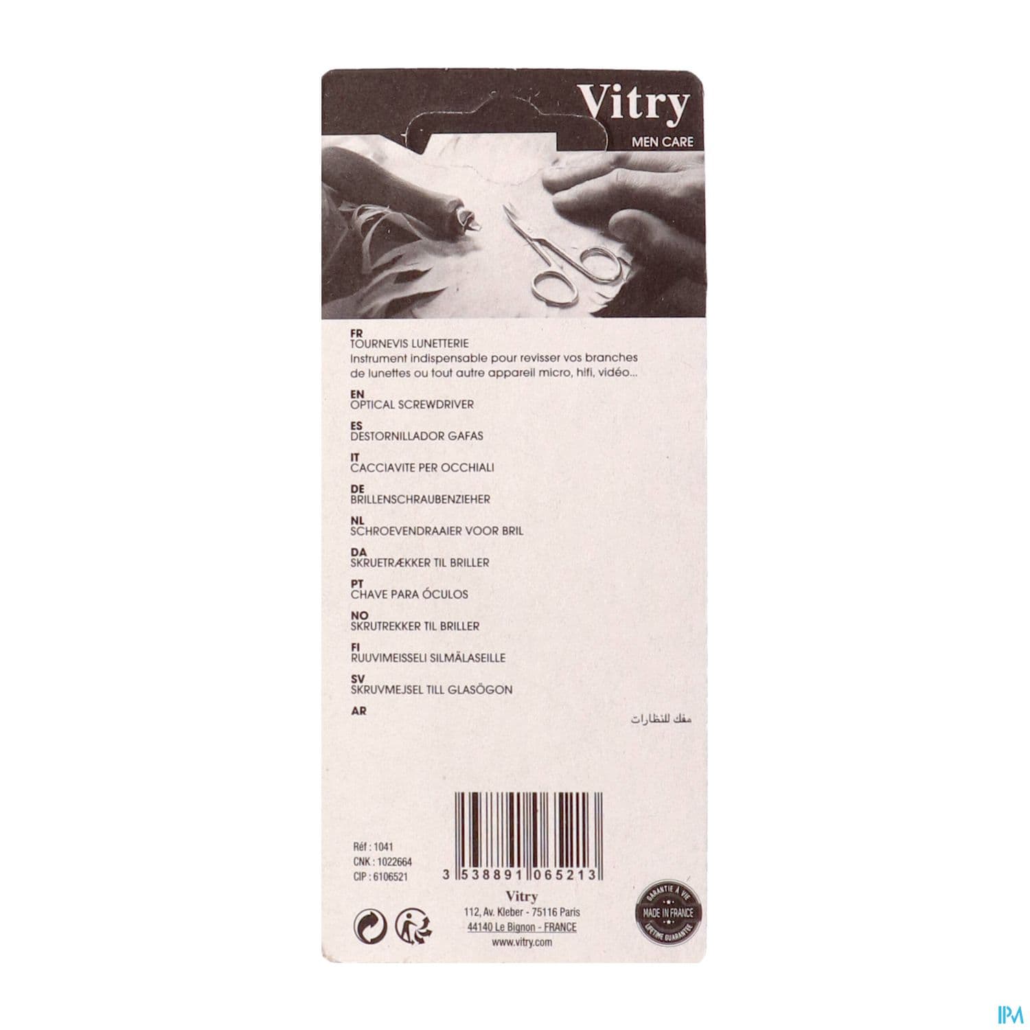 Vitry Tournevis Pour Lunettes