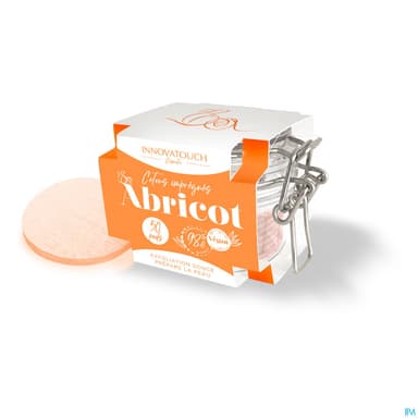 Innovatouch Cosmetic Disque De Coton Impregne Abricot X50