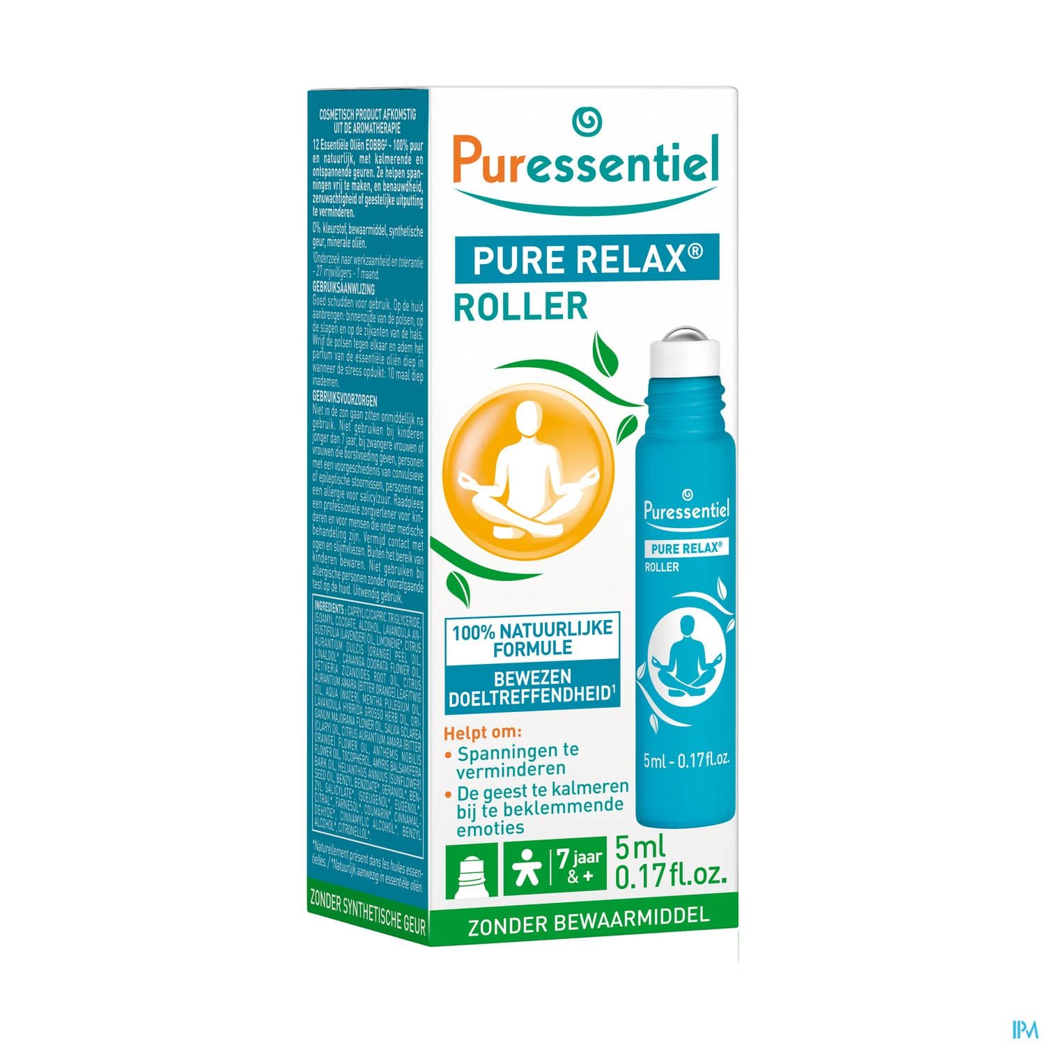PURESSENTIEL AROMASTRESS ROLLER5ML