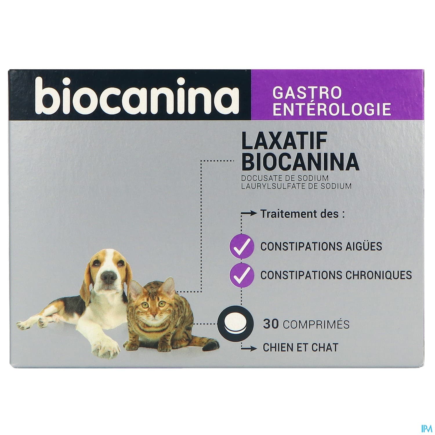 Laxatif Comprime Chien Chat 30