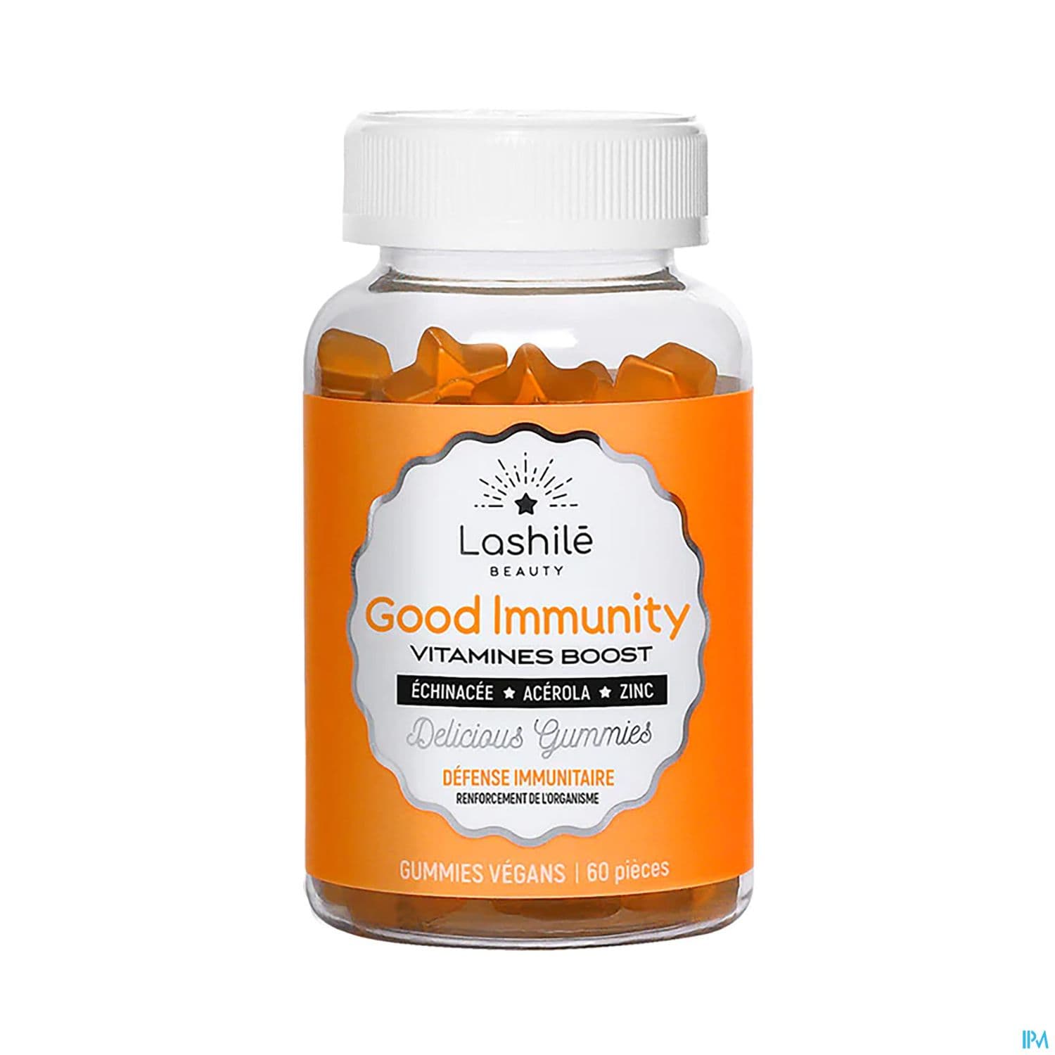 Lashile Beauty Good Immunity Vitamines Boost Gummies Vegan 60 — Pharmacie de Bois Lemaitre - Marseille