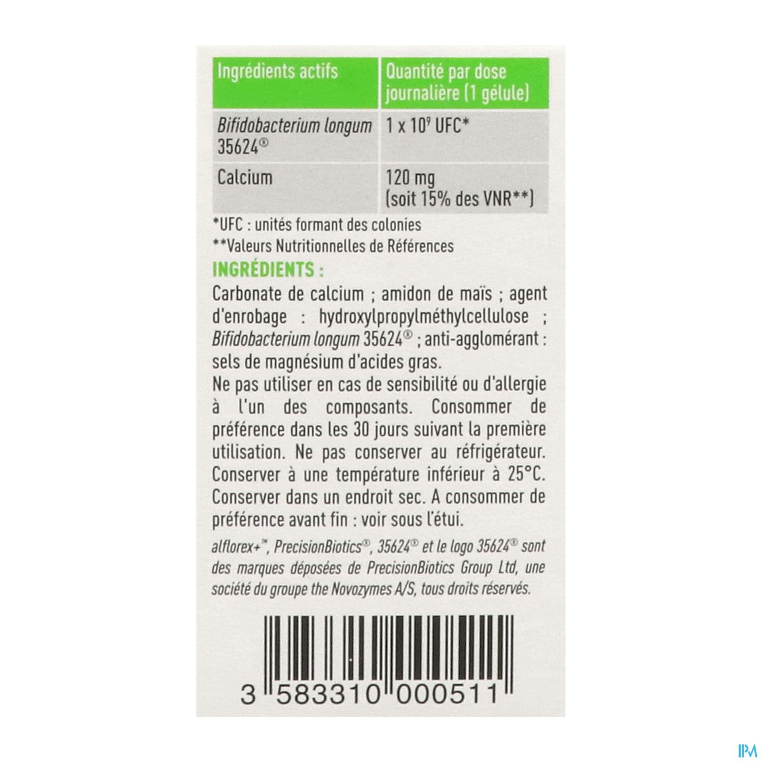 SYMBIOSYS ALFLOREX+ GELULE 30