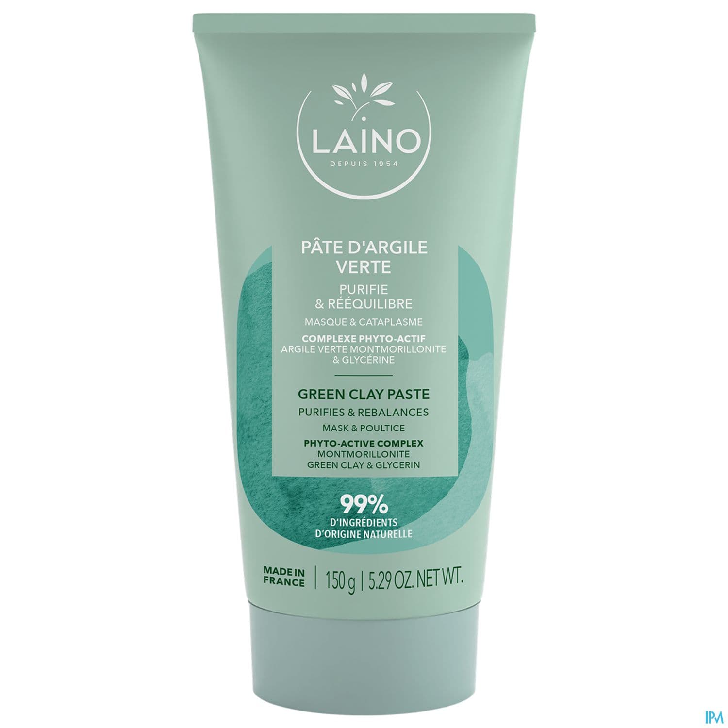 LAINO ARGILE VERTE PRETE EMPL 150G