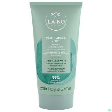 LAINO ARGILE VERTE PRETE EMPL 150G